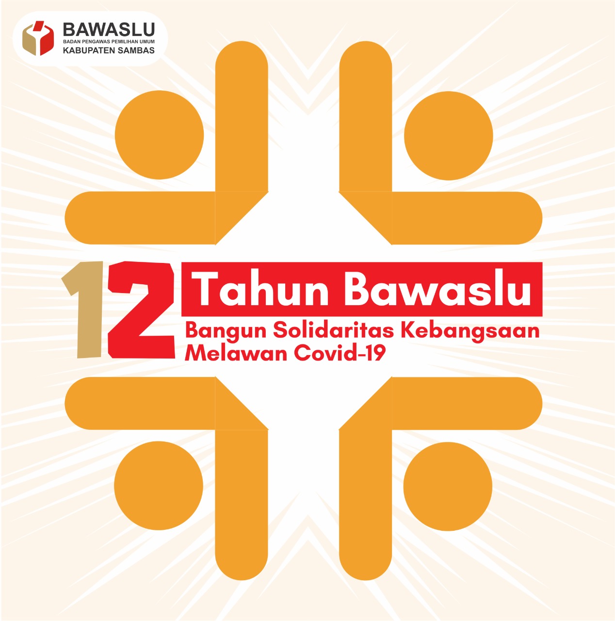 Bawaslu Sambas Peringati Hari Jadi Bawaslu Dengan Cara Sederhana dan Kegiatan Sosial