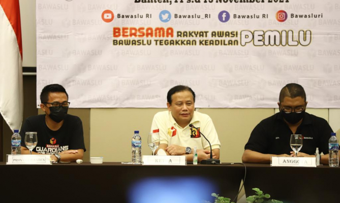 Kepada Awak Media, Abhan Sampaikan Beberapa Isu Krusial Pemilu dan Pilkada 2024