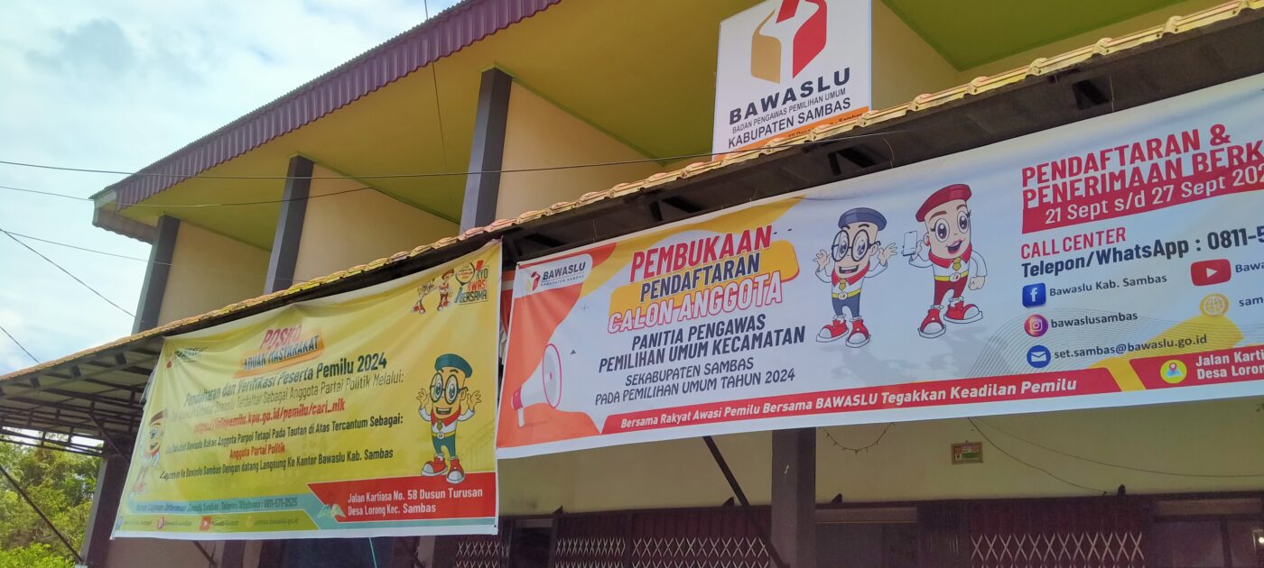 Lowongan Panwascam di Kabupaten Sambas Kurang Diminati Perempuan