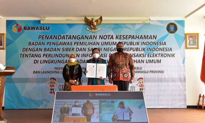 MoU dengan BSSN, Abhan Harap Bisa Wujudkan Efektivitas Perlindungan Informasi Elektronik
