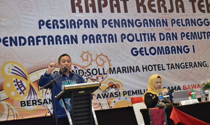 Puadi Harap Bawaslu Daerah Petakan Potensi Pelanggaran Tahapan Pendaftaran Parpol