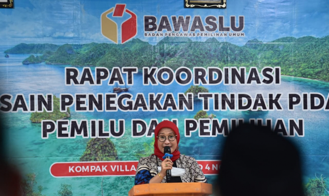 Rakor Sentra Gakkumdu Pusat, Dewi: Isu Krusial Penanganan Pidana Perlu Diinventarisir