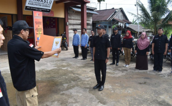 Bawaslu Kab.Sambas Gelar Upacara Hari Lahirnya Pancasila
