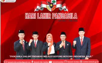Bawaslu Kabupaten Sambas Peringati Hari Lahir Pancasila