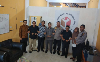 Bawaslu Sambas Mendapat Kunjungan Dari Polres Sambas