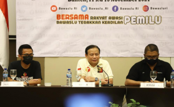 Kepada Awak Media, Abhan Sampaikan Beberapa Isu Krusial Pemilu dan Pilkada 2024