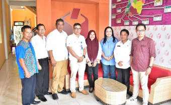 Komisi Informasi Kalbar Sambangi Bawaslu Kabupaten Sambas