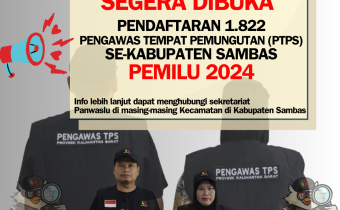 Pendaftaran Pengawas TPS Pemilu 2024