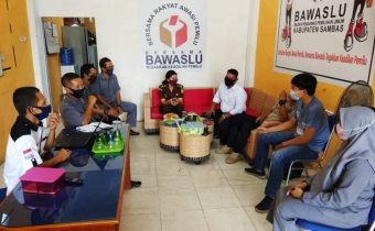 Sentra Gakkumdu Gelar Rapat Perdana di Masa Pandemi